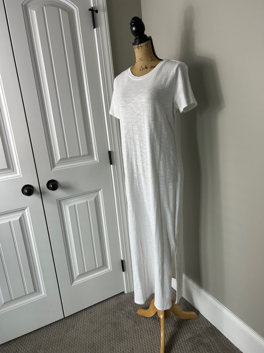 Lou & Grey Loft white dress medium - Picture 3 of 10